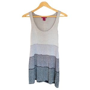 Metallic Nordstrom Silver Party Dress, Sz S